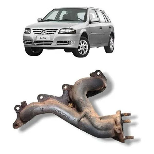 Coletor Escape Vw Volkswagen Gol G4 1.0 2006 A 2010 Original