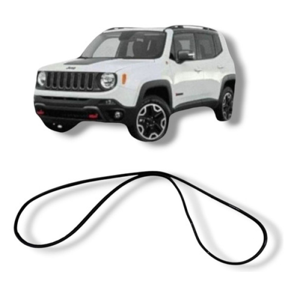 Borracha Jeep Renegade Traseira Direita 2016 Original 