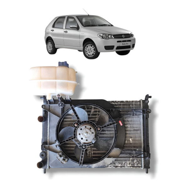 Radiador  Completo Fiat Palio Siena 2008 A 2012 Original