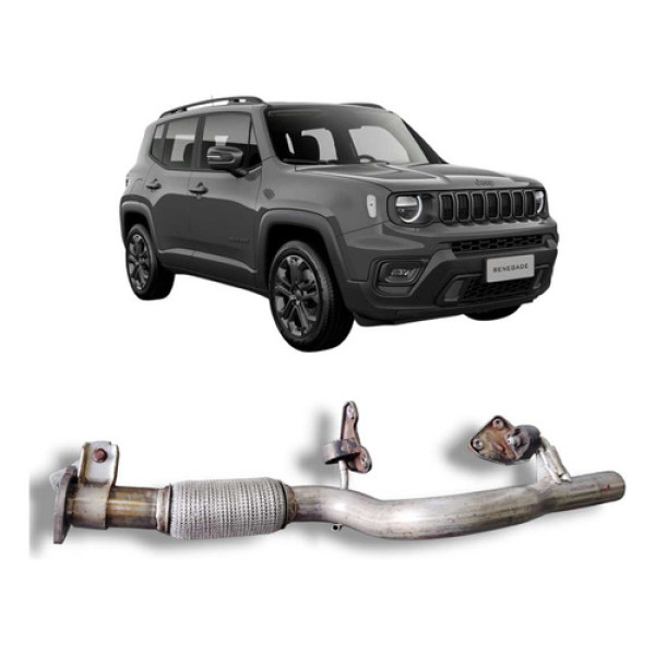 Flexível Escape Jeep Renegade 2016 Original