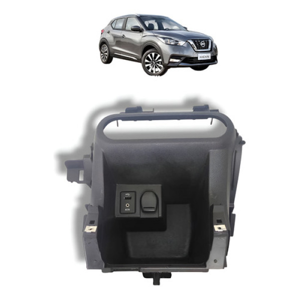 Moldura Console Central Nissan Kicks 2017 A 2021 Original