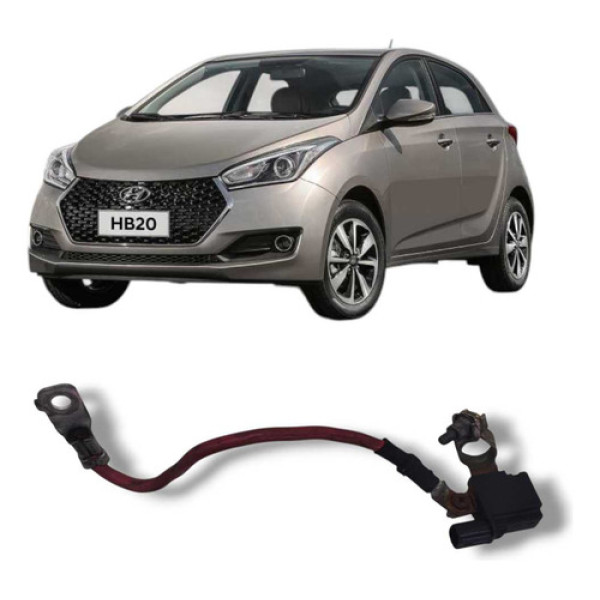 Polo Positivo Bateria Hyundai Hb20 2013 A 2019 Original Preto