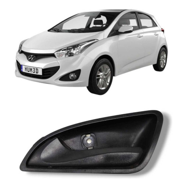 Maçaneta Interna Esquerda Hyundai Hb20 2013 A 2019 Original