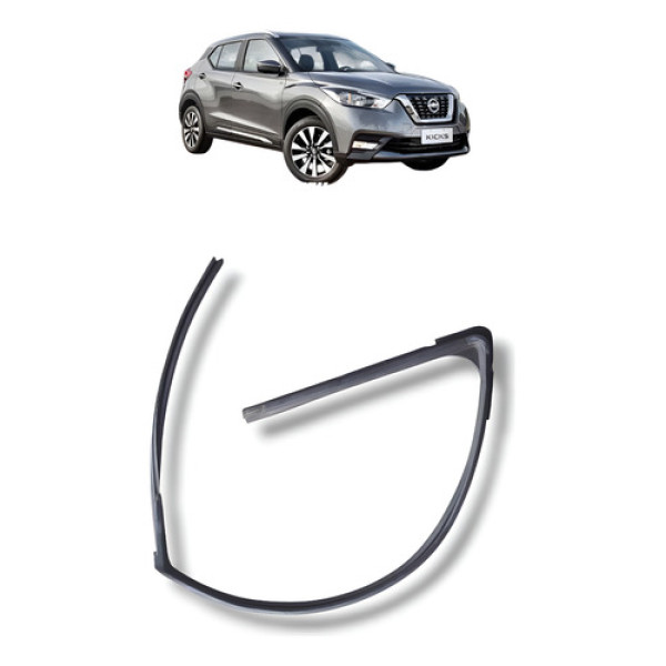 Borracha Canaleta Vidro Dianteiro Direito Nissan Kicks 17/21