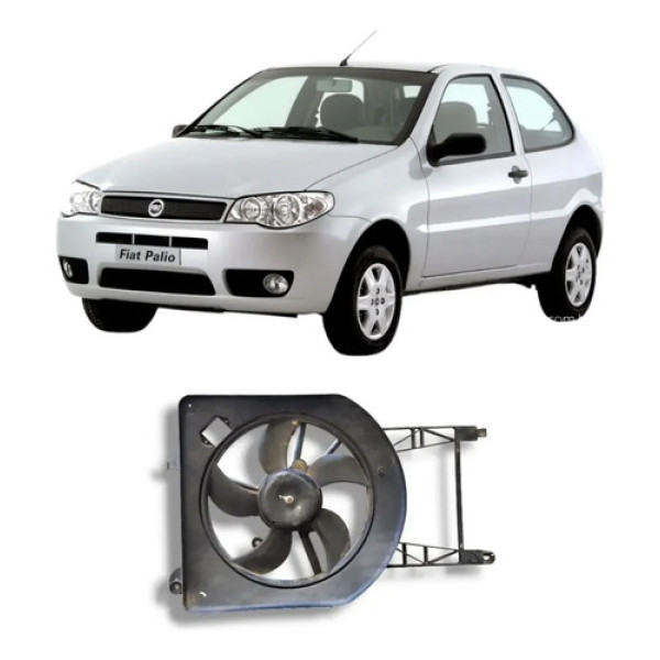 Ventoinha Defletor Fiat Palio Siena 2004 2012 Original