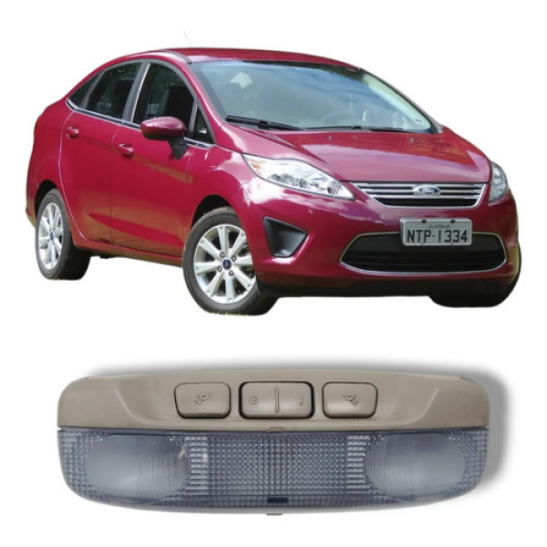 Luz Teto Ford Fiesta 2011 2015 Original