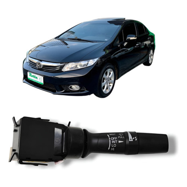 Chave Seta Limpador Honda Civic 2012 2016 Original