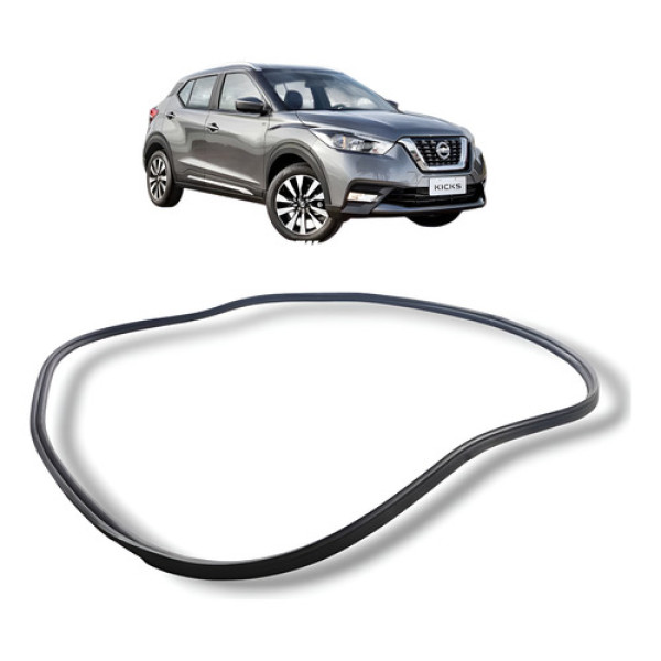 Borracha Porta Traseira Direita Nissan Kicks 2017 A 2021