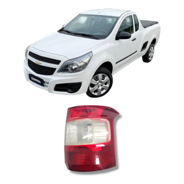 Lanterna Traseira Esquerda Montana 11 21 Ré Cristal Esquerdo/motorista Vermelho