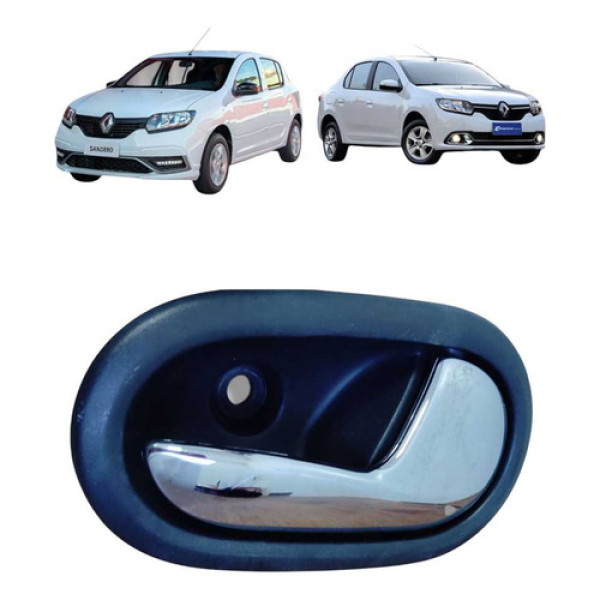 Maçaneta Interna Dianteira Direita Logan Sandero Original