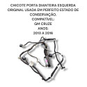 Chicote Porta Dianteira Esquerda Chevrolet Cruze Original