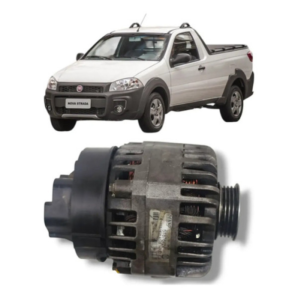 Alternador Uno Palio Fiorino Strada Doblo Idea 70a Denso