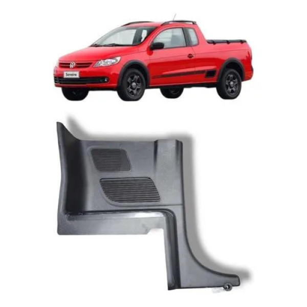 Moldura Lateral Traseira Esquerda Vw Saveiro Original 