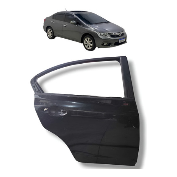 Porta Traseira Direita Honda Civic 2012 A 2016 Original