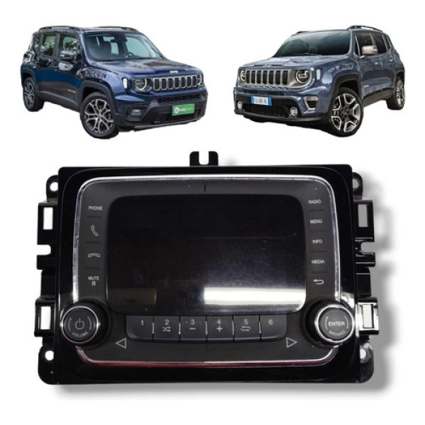 Central Multimídia Jeep Renegade 2015 2019 Original