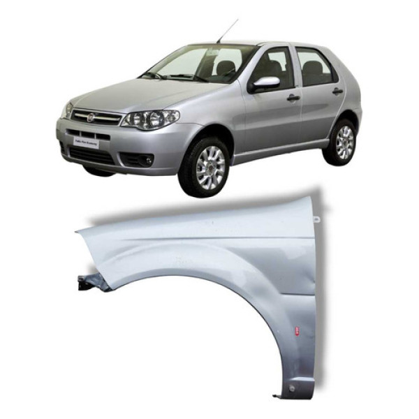 Paralama Dianteiro Esquerdo Fiat Palio Siena 2008 A 2012