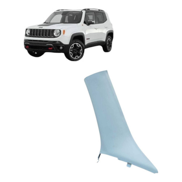 Moldura Coluna Para Brisa Lado Esquerdo Jeep Renegade 2016