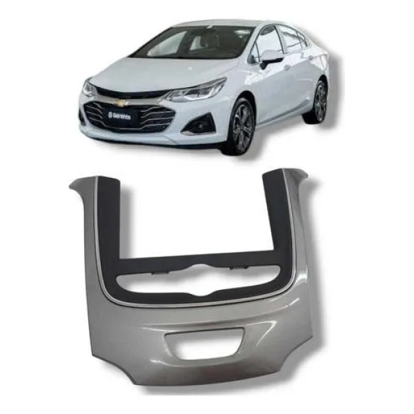 Moldura Painel Central Multimídia Chevrolet Cruze Original 