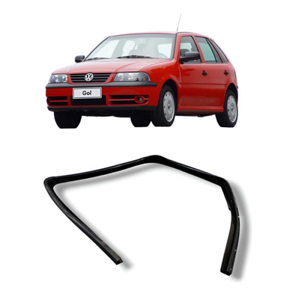 Borracha Vidro Dianteiro Direito Vw Gol G3 1999 A 2005