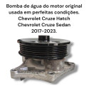 Bomba De Água Polia Chevrolet Cruze 1.4 2017 A 2023 Original