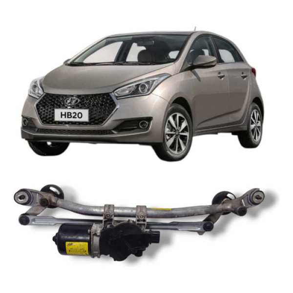 Motor Limpador Parabrisa Dianteiro Hyundai Hb20 2013 A 2019
