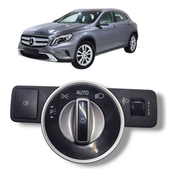 Botão Regulagem Farol Mercedes Gla 200 2015 2018