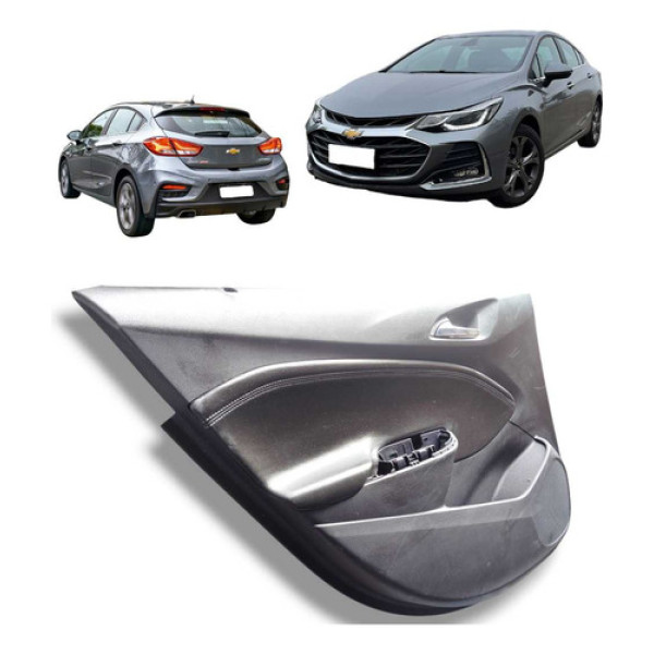  Forro Porta Traseiro Esquerdo Gm Cruze Lt Ltz Original 