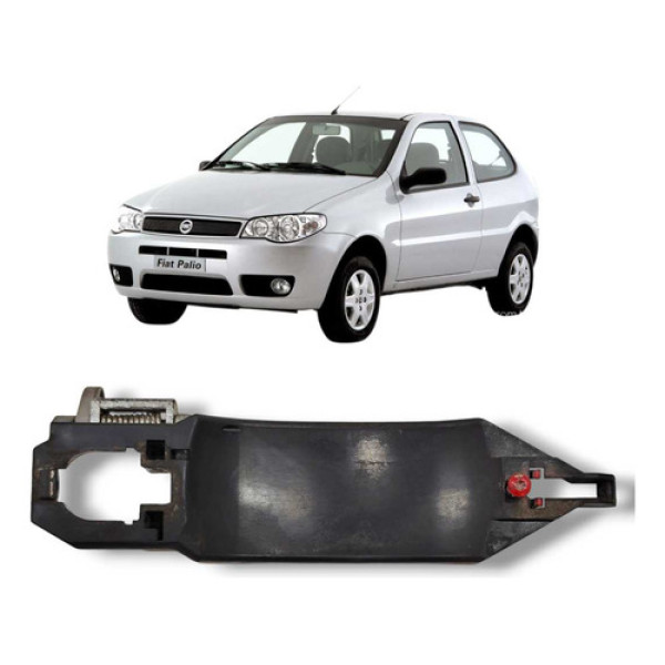 Suporte Maçaneta Dianteira Direita Fiat Palio 2008 2012