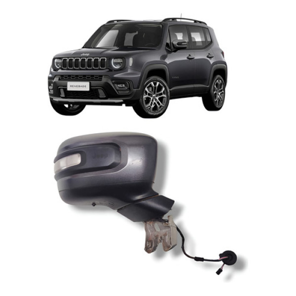Retrovisor Externo Direito Original Usado Jeep Renegade 2024