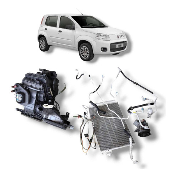 Kit Ar Condicionado Fiat Uno Vivace 2011 A 2016 Original 
