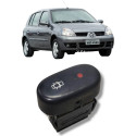 Botão Trava Porta Renault Clio 2002 2008 Original