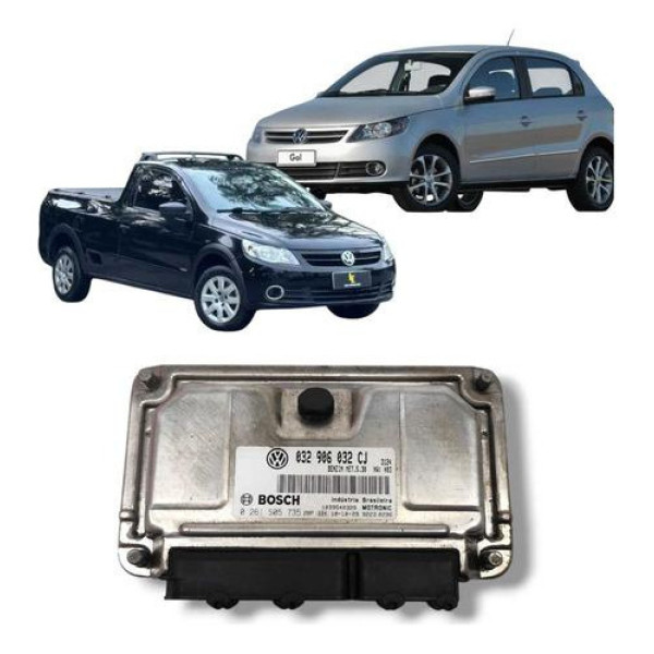 Módulo Injeção Vw Volkswagen Gol Saveiro 1.6 2008 2012 