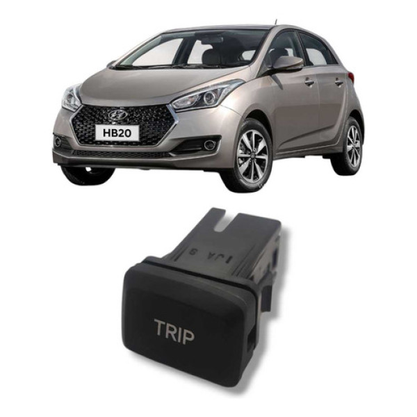 Botão Trip Computador Bordo Hyundai Hb20 2013 2019 Original Preto