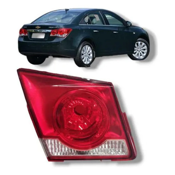 Lanterna Traseira Esquerda Cruze 2012 A 2016 Sedan (mala) Esquerdo/motorista Vermelho