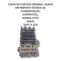  Caixa Fusíveis Honda Civic Lxs 1.8 2007 A 2011 Original 