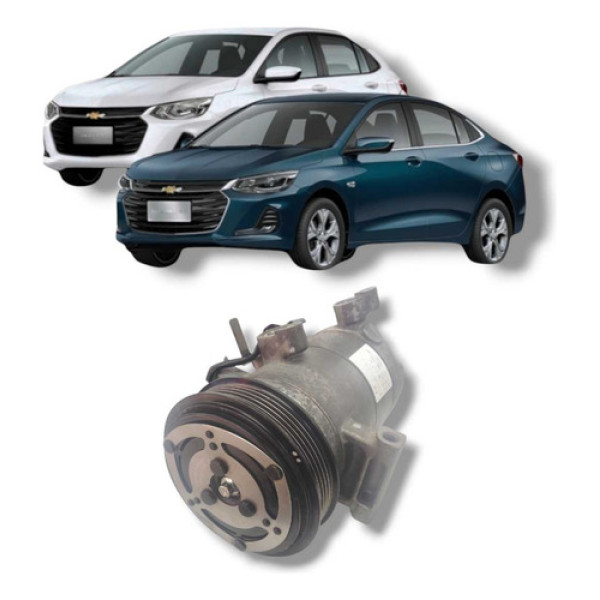 Compressor Ar Condicionado Onix Gm De 2020 A 2025 Original