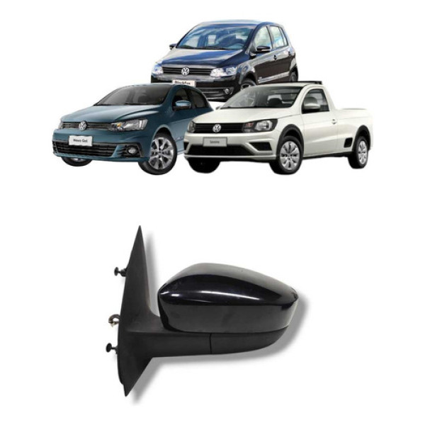 Retrovisor Elétrico Esquerdo Vw Gol 2008 A 2016 Original
