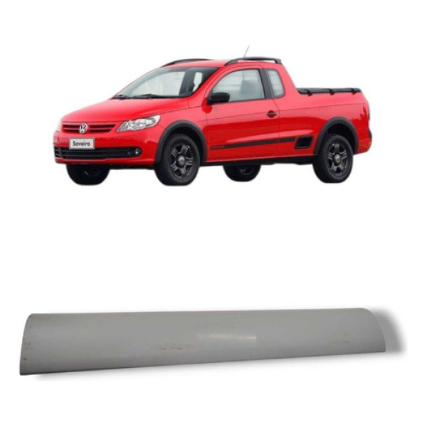  Moldura Coluna Traseira Régua Volkswagen Saveiro Original 