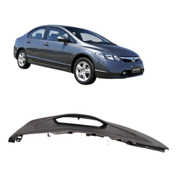 Acabamento Superior Painel Honda Civic Original Cinza