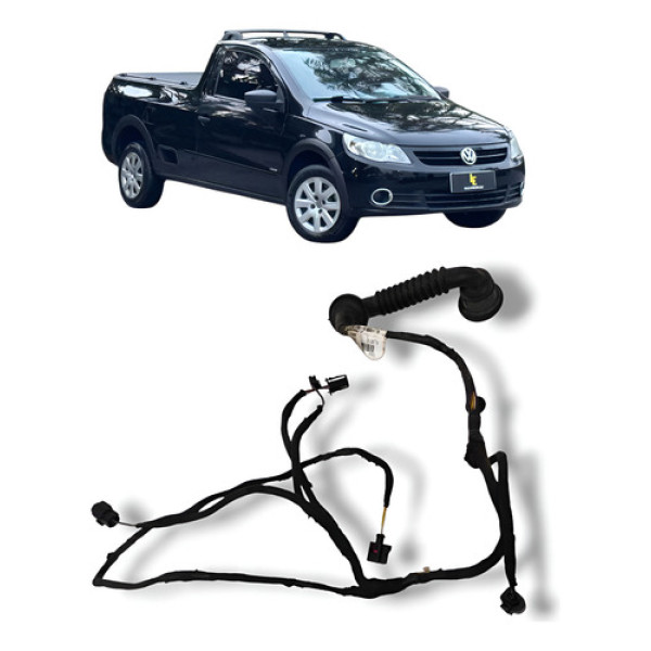 Chicote Porta Dianteira Direita Vw Saveiro 2008 2012 Origina