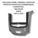 Moldura Painel Central Multimídia Chevrolet Cruze Original 