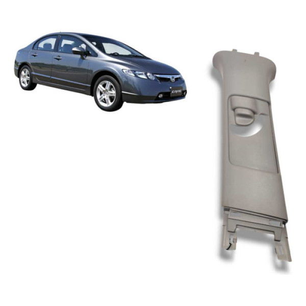 Acabamento Coluna Central Lado Esquerdo Honda Civic Original