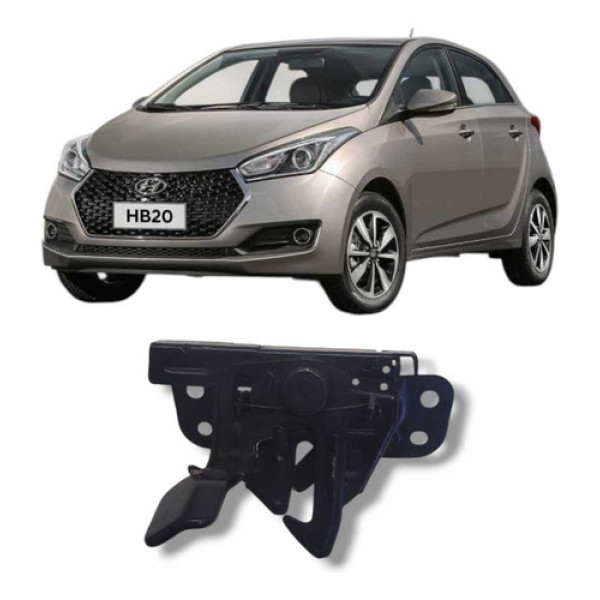 Fechadura Trava Capô Hyundai Hb20 2013 A 2019 Original