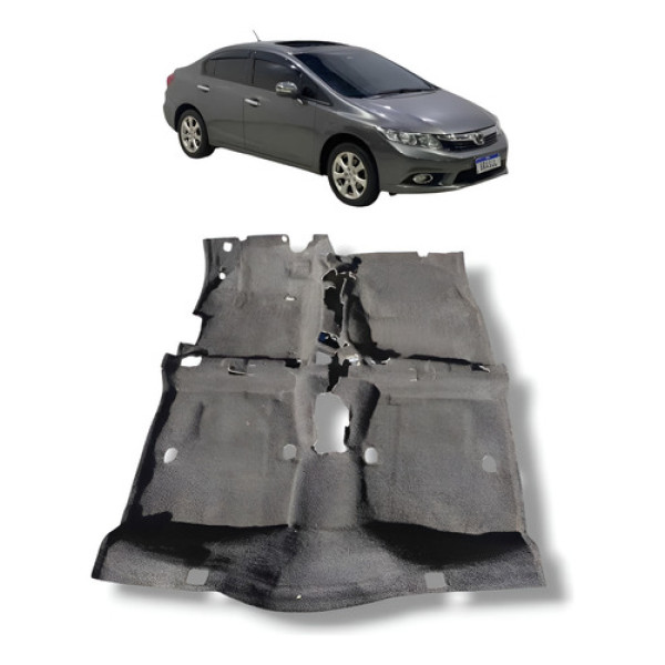Carpete Assoalho Honda Civic 2012 A 2016 Original