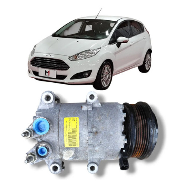 Compressor Ar New Fiesta 11/ Ecosport 13/ A 2017 1.5 1.6 4cc