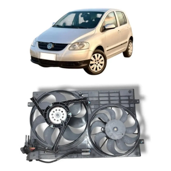Defletor Eletroventilador Vw Volkswagen Fox 1.6 2003 2010