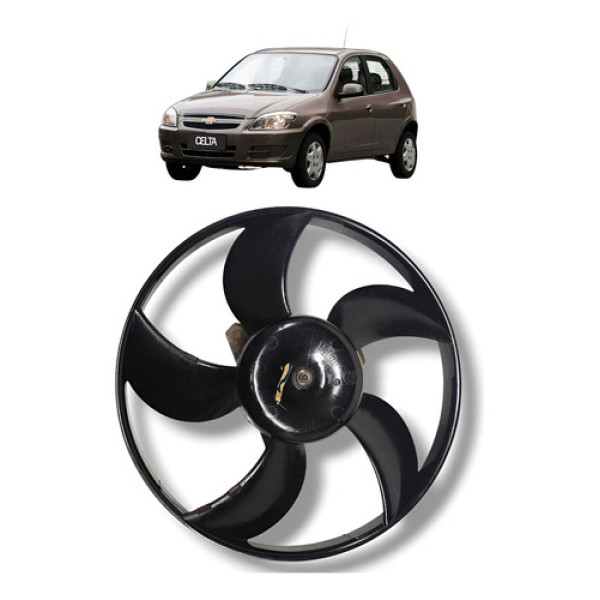 Ventoinha Radiador Gm Chevrolet Celta 2007 A 2012 Original