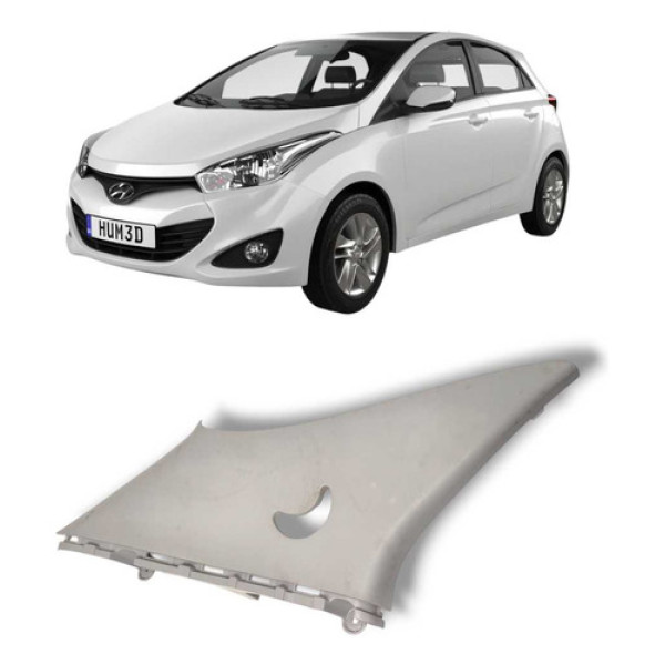 Moldura Lateral Traseiro Esquerdo Hyundai Hb20 2013 A 2019