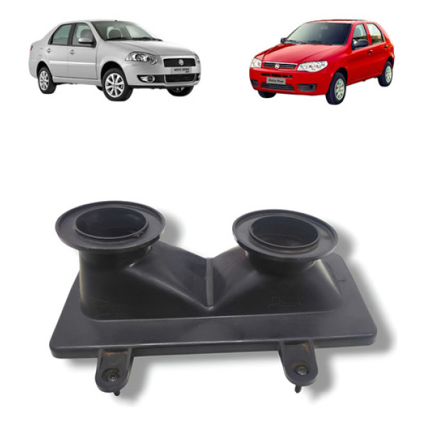 Duto Central Ventilação Painel Fiat Palio 2004 A 2017
