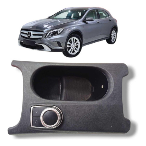 Porta Copos Console Original Usado Mercedes Gla 200 2015 Preto